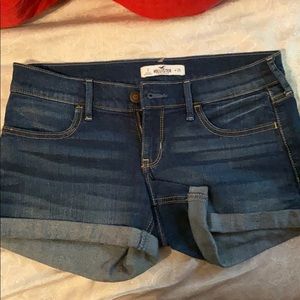 Hollister jean shorts, size 3